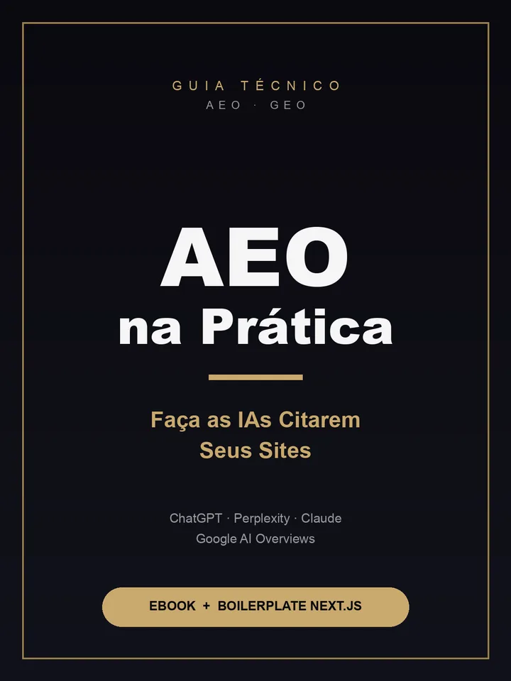 Ebook cover: AEO in Practice
